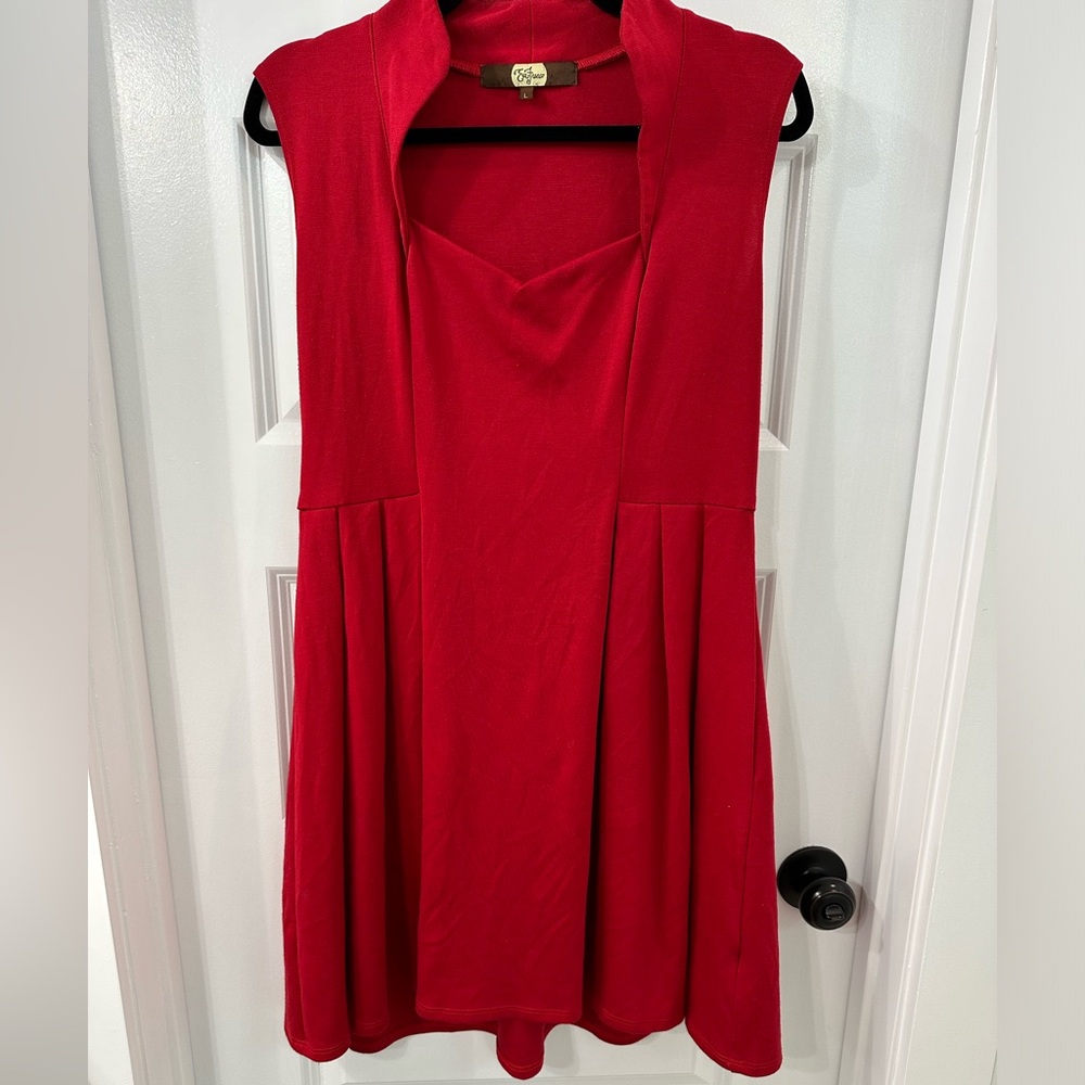 Eva Franco red dress